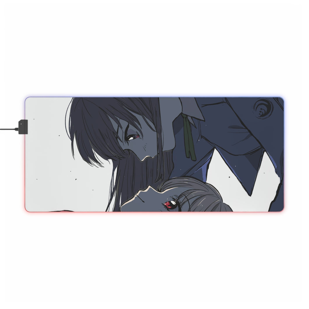 Lycoris Recoil RGB LED Mouse Pad (Desk Mat)