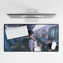 Load image into Gallery viewer, Medical Emergency at the Train Station Mouse Pad (Desk Mat)
