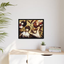Load image into Gallery viewer, Mei,Kouichi,Naoya and Izumi Canvas Framed Art Print
