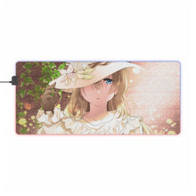 Load image into Gallery viewer, Violet Evergarden RGB LED Mouse Pad (Desk Mat)
