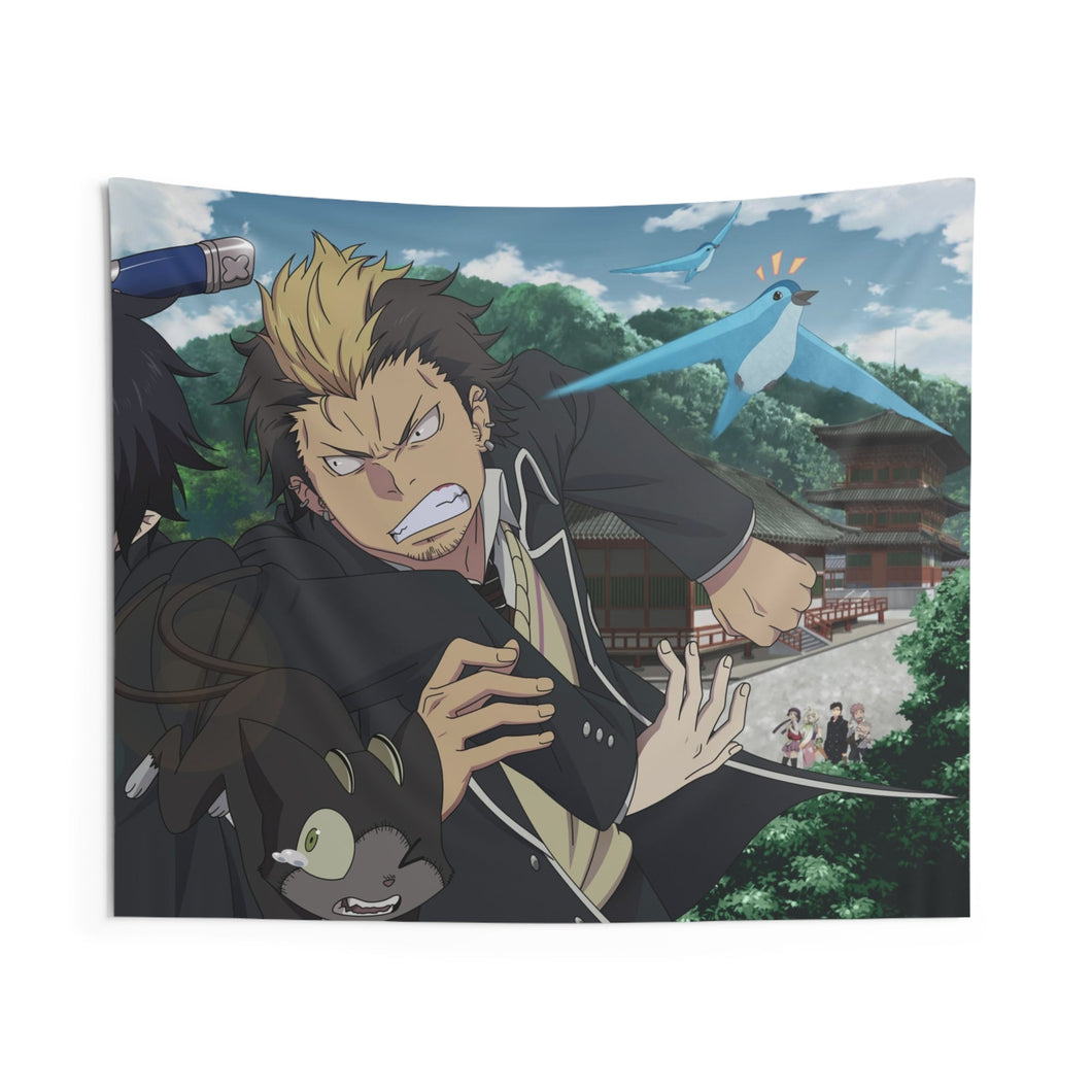 Blue Exorcist Indoor Wall Tapestry