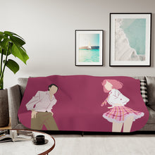 Load image into Gallery viewer, kofuku to daikoku Sherpa Blanket
