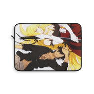 Koyomi and Kiss shot Laptop Sleeve
