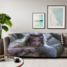 Load image into Gallery viewer, Princess Mononoke Sherpa Blanket
