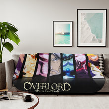 Load image into Gallery viewer, Overlord Albedo, Shalltear Bloodfallen, Demiurge, Sebas Tian Sherpa Blanket

