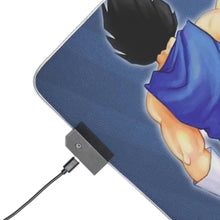 Load image into Gallery viewer, Goku and Vegeta fist bump RGB LED Mouse Pad (Desk Mat)
