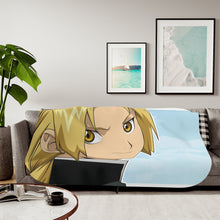 Load image into Gallery viewer, Edward Elric Sherpa Blanket
