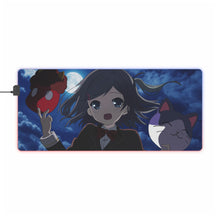Load image into Gallery viewer, The "H.e.n.t.a.i" Prince and the Stony Cat. RGB LED Mouse Pad (Desk Mat)

