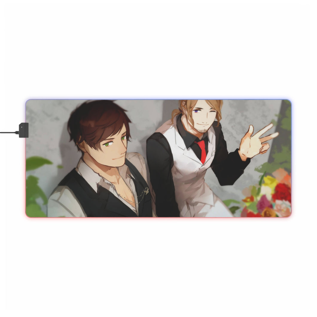 Hetalia: Axis Powers RGB LED Mouse Pad (Desk Mat)