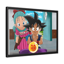 Load image into Gallery viewer, Dragon Ball Bulma Canvas Framed Art Print
