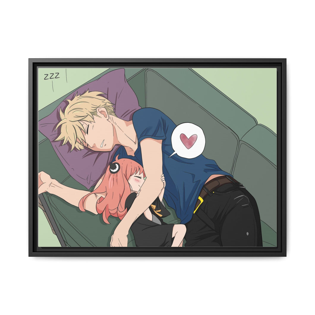Anime Spy x Family Canvas Framed Art Print