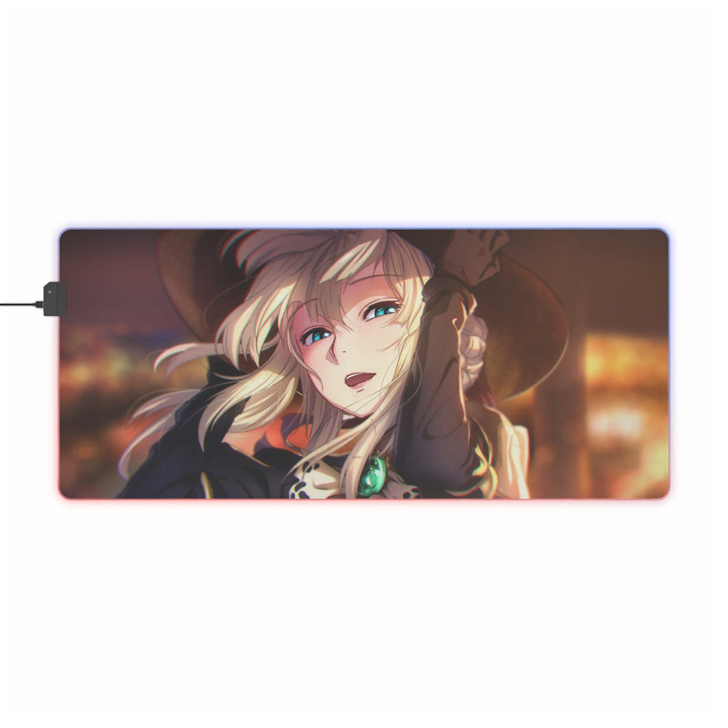Violet Evergarden RGB LED Mouse Pad (Desk Mat)
