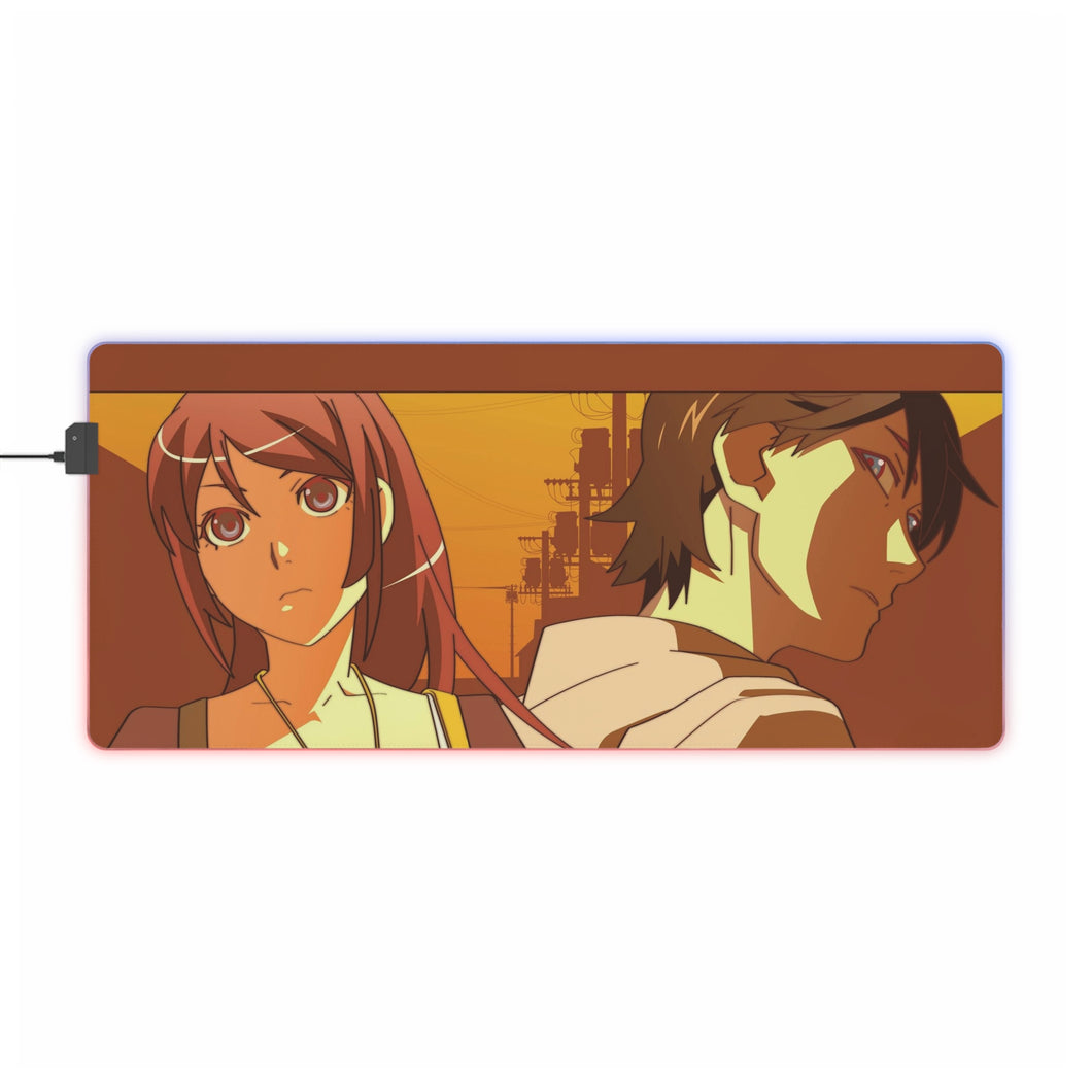 Monogatari (Series) RGB LED Mouse Pad (Desk Mat)
