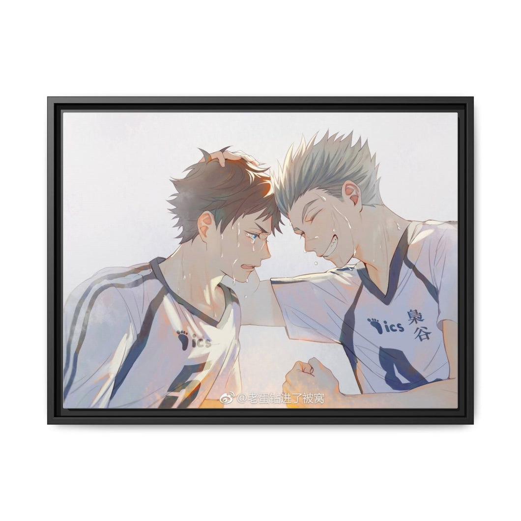 Anime Haikyu!! Canvas Framed Art Print
