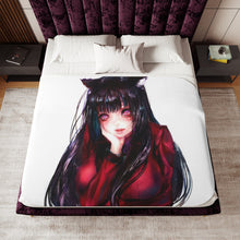 Load image into Gallery viewer, Anime Kakegurui Sherpa Blanket
