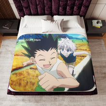 Load image into Gallery viewer, Anime Hunter x Hunter Sherpa Blanket
