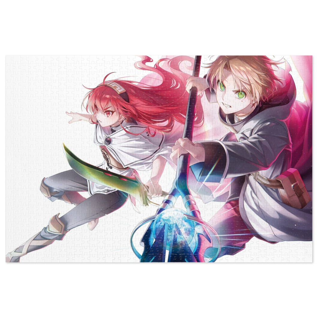 Mushoku Tensei: Jobless Reincarnation Rudeus Greyrat, Eris Boreas Greyrat Jigsaw Puzzle