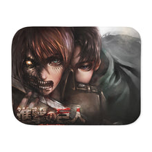 Load image into Gallery viewer, Shingeki no Kyojin - Eren/Titan Sherpa Blanket
