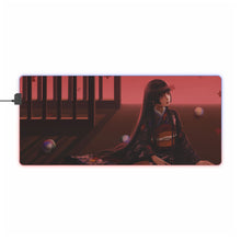 Load image into Gallery viewer, Jigoku Shōjo RGB LED Mouse Pad (Desk Mat)
