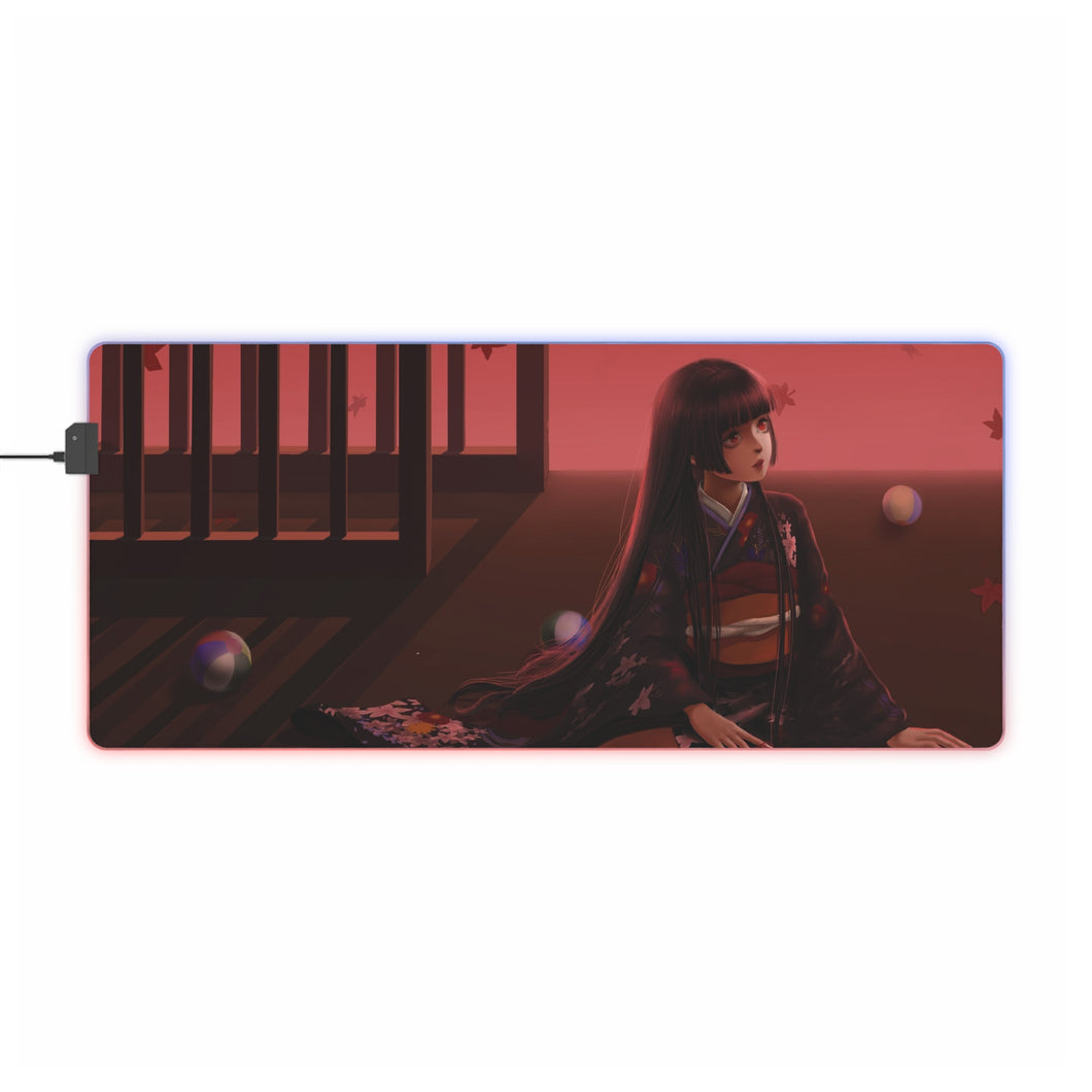 Jigoku Shōjo RGB LED Mouse Pad (Desk Mat)