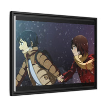Load image into Gallery viewer, Anime ERASED Canvas Framed Art Print
