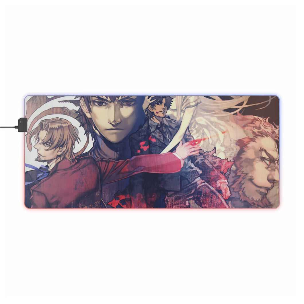Kiritsugu Emiya RGB LED Mouse Pad (Desk Mat)