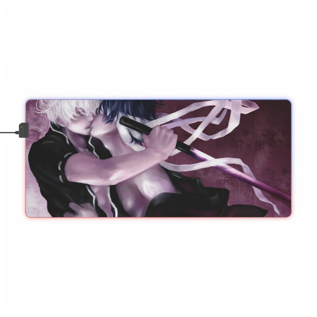 Anime Gintama RGB LED Mouse Pad (Desk Mat)