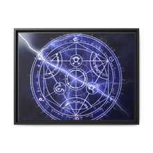 Load image into Gallery viewer, Anime FullMetal Alchemist Canvas Framed Art Print
