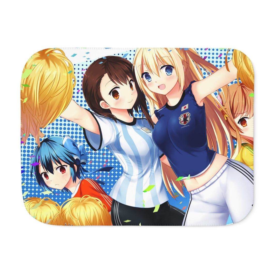 GO GO JAPAN Sherpa Blanket