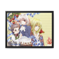 Howl's Moving Castle Canvas Framed Art Print