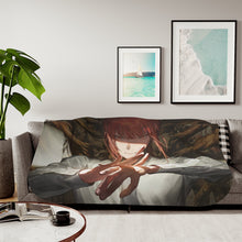 Load image into Gallery viewer, Anime Chainsaw Man Sherpa Blanket
