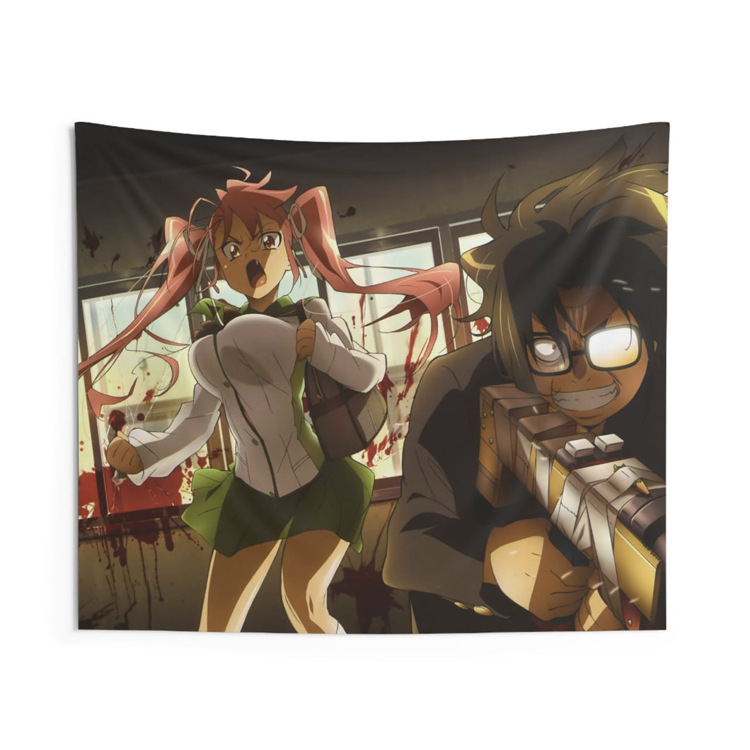 Takagi and Kôta Indoor Wall Tapestry