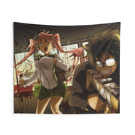 Takagi and Kôta Indoor Wall Tapestry