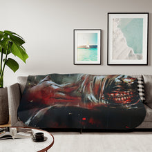 Load image into Gallery viewer, Tokyo Ghoul Ken Kaneki Sherpa Blanket
