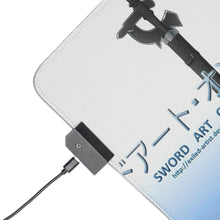 Load image into Gallery viewer, Sword Art Online RGB LED Mouse Pad (Desk Mat)
