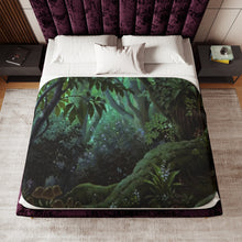 Load image into Gallery viewer, Princess Mononoke Sherpa Blanket

