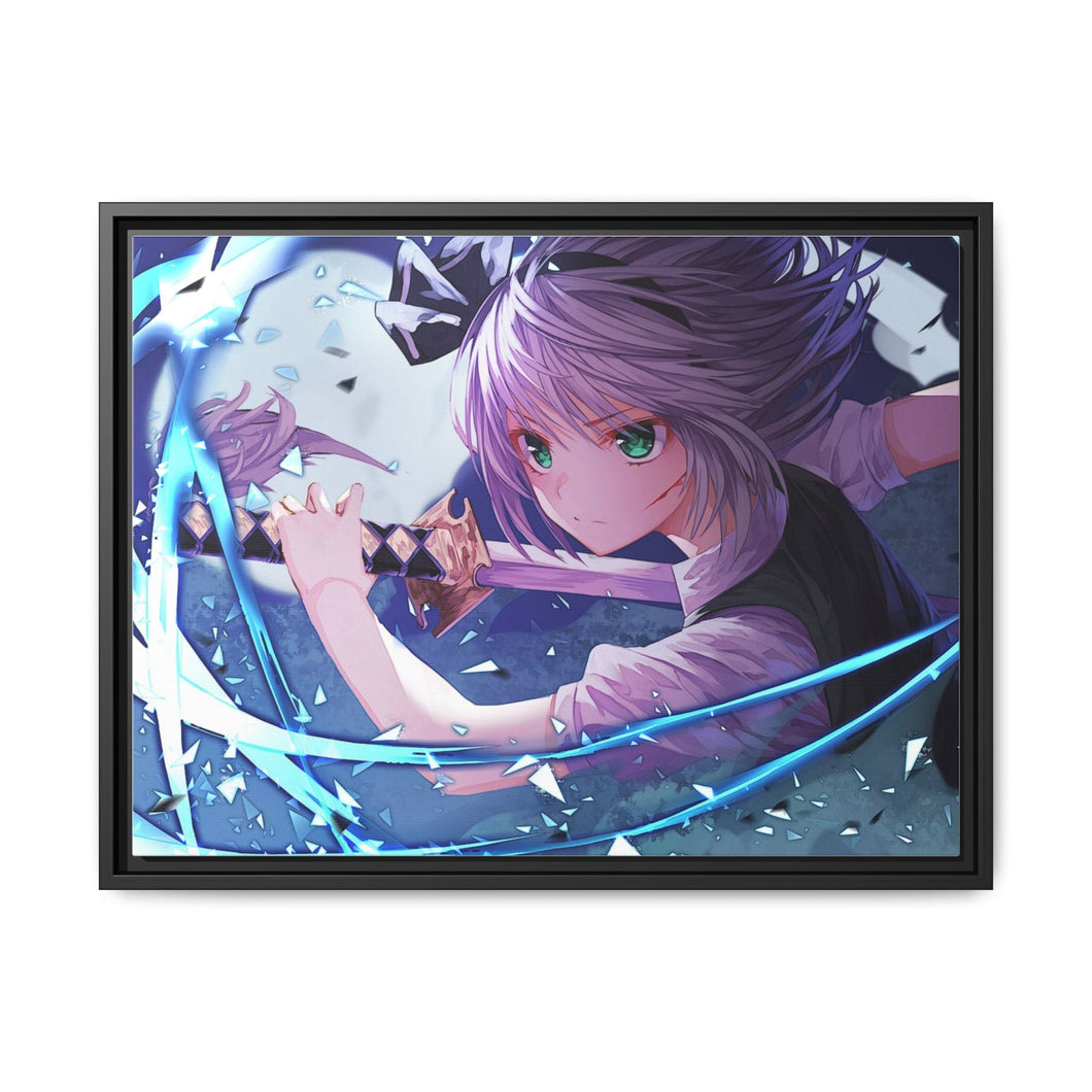 Anime Touhou Canvas Framed Art Print