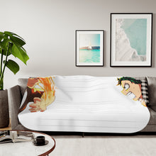 Load image into Gallery viewer, My Hero Academia Izuku Midoriya Sherpa Blanket
