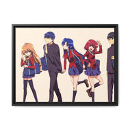 Anime Toradora! Canvas Framed Art Print