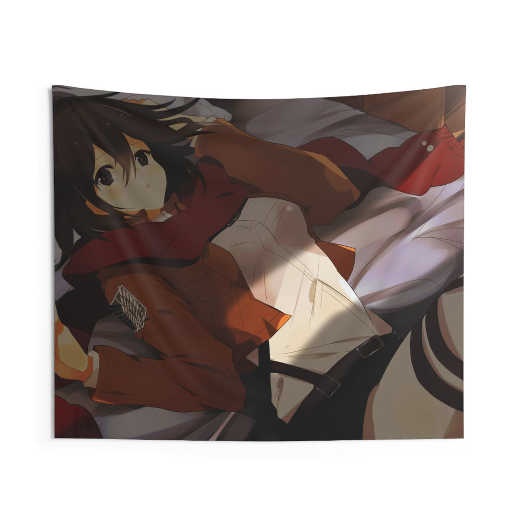 Mikasa Ackerman Indoor Wall Tapestry