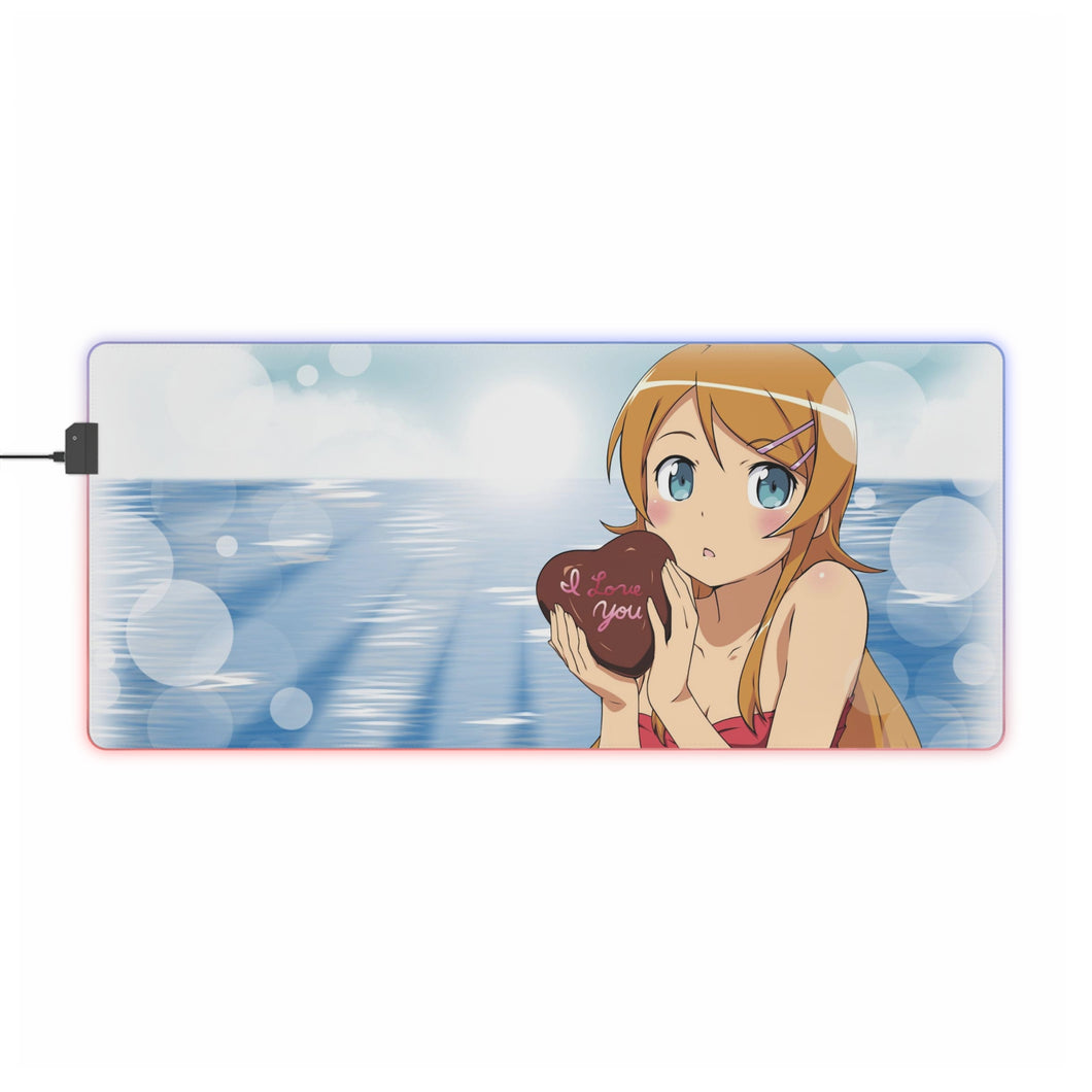 Oreimo Kirino Kousaka RGB LED Mouse Pad (Desk Mat)
