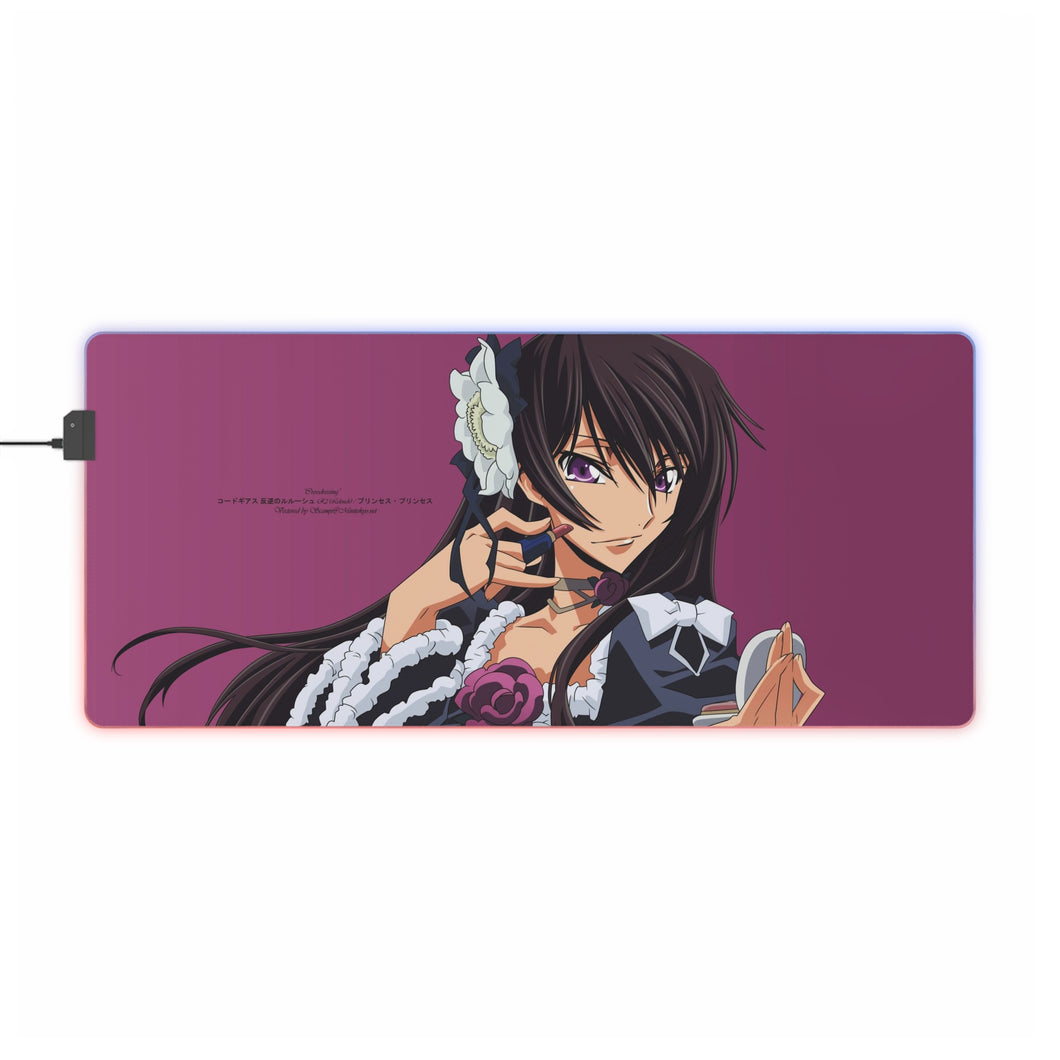 Code Geass Lelouch Lamperouge RGB LED Mouse Pad (Desk Mat)