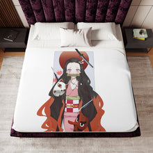 Load image into Gallery viewer, Demon Slayer: Kimetsu no Yaiba Sherpa Blanket
