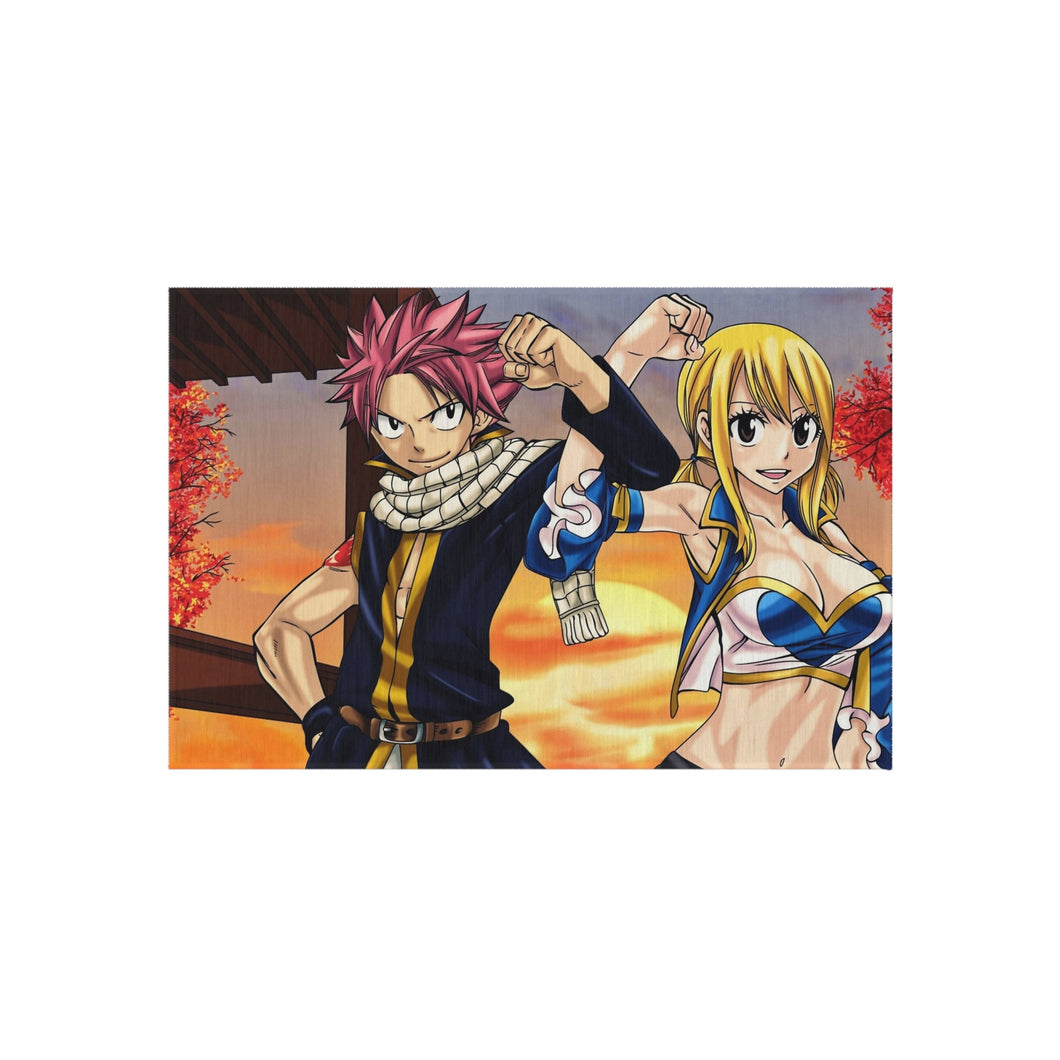 Fairy Tail Natsu Dragneel, Lucy Heartfilia Rug