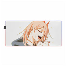 Load image into Gallery viewer, Anime Chainsaw Man RGB LED Mouse Pad (Desk Mat)
