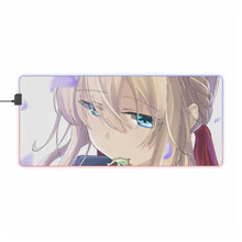 Load image into Gallery viewer, Violet Evergarden RGB LED Mouse Pad (Desk Mat)
