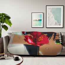 Load image into Gallery viewer, Tropical Ichigo Sherpa Blanket

