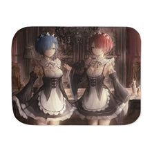 Load image into Gallery viewer, Ram, Rem Sherpa Blanket
