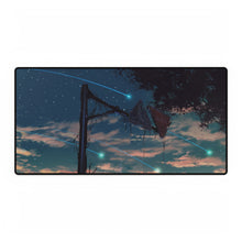 Load image into Gallery viewer, Beautiful night sky with falling stars Mouse Pad (Desk Mat)
