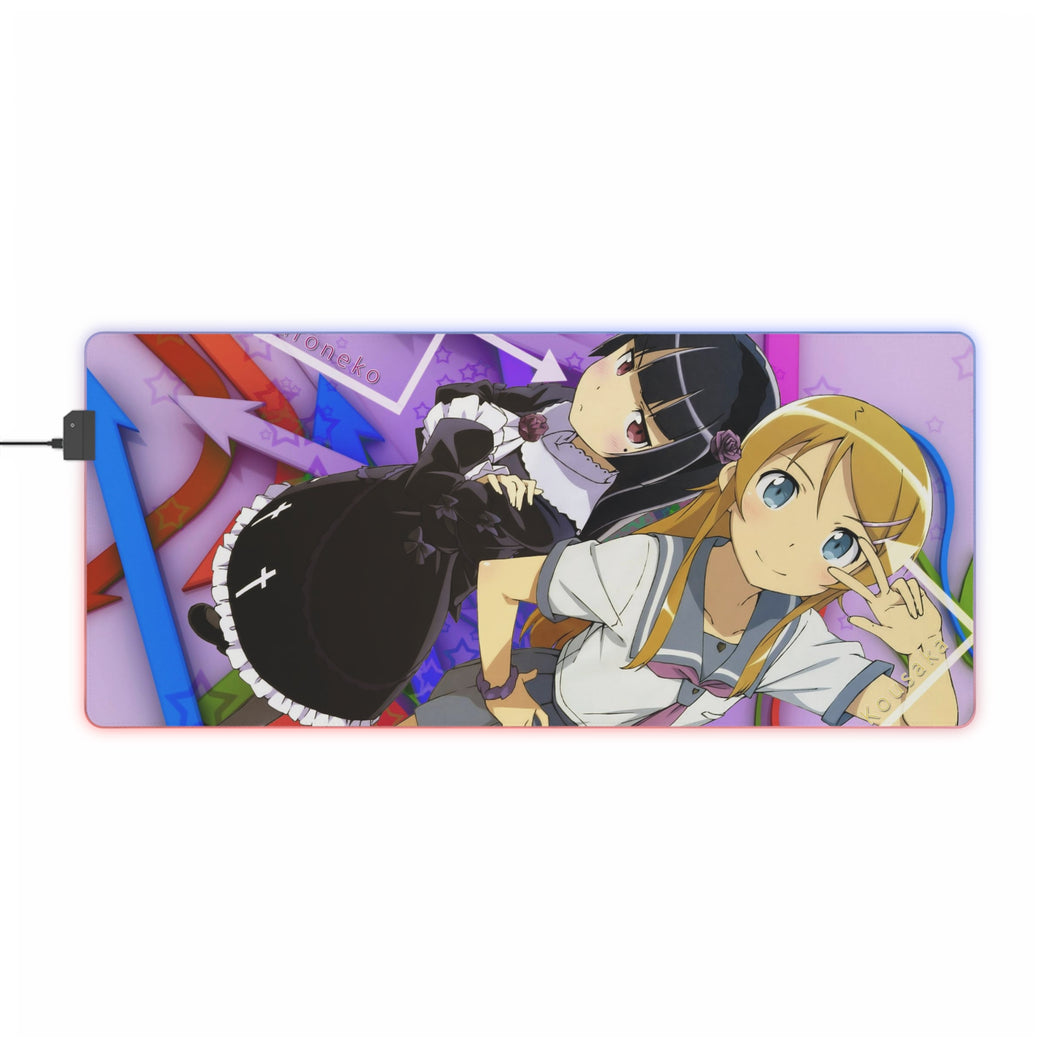 Oreimo Kirino Kousaka RGB LED Mouse Pad (Desk Mat)
